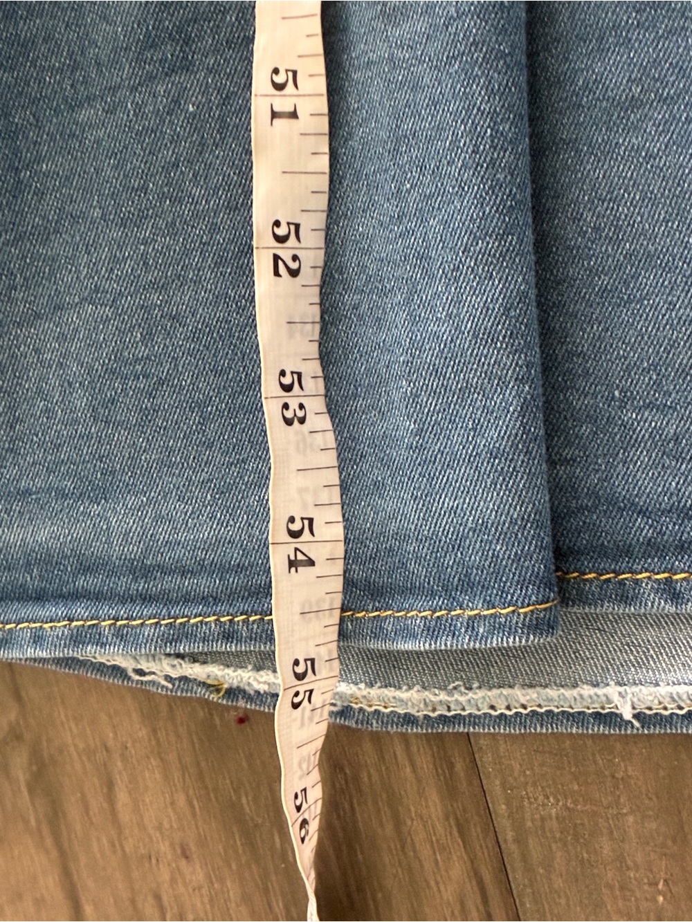 Denim Western Tiered Maxi Dress - Size Medium - Picture 13 of 13